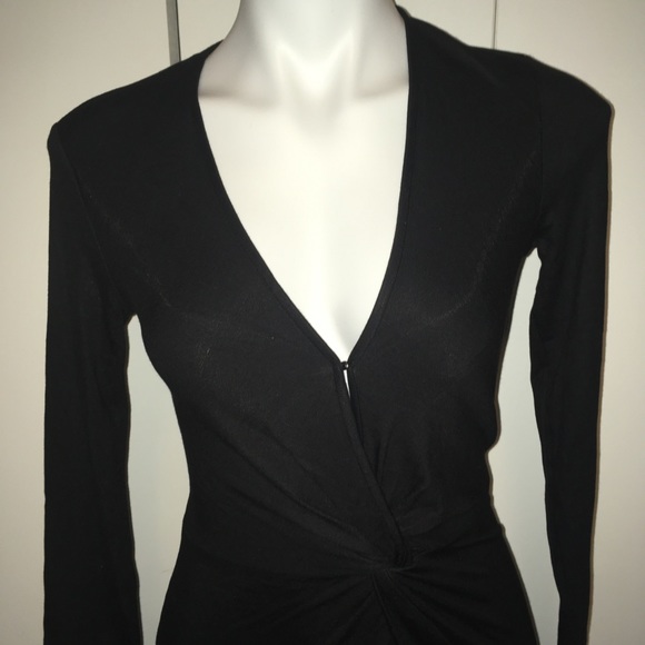NWT Small Cupcakes & Cashmere Janette Black Dress - Picture 5 of 6